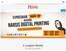 Tablet Screenshot of narsisdigitalprinting.com